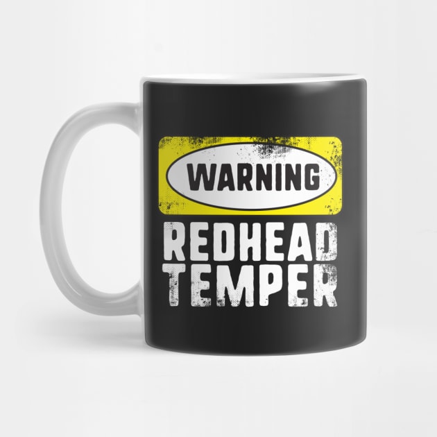 Warning Redhead Temper by thingsandthings